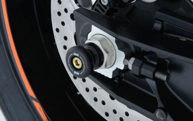 R&G RACING Schwingenprotektoren schwarz passend für KTM 790 Duke