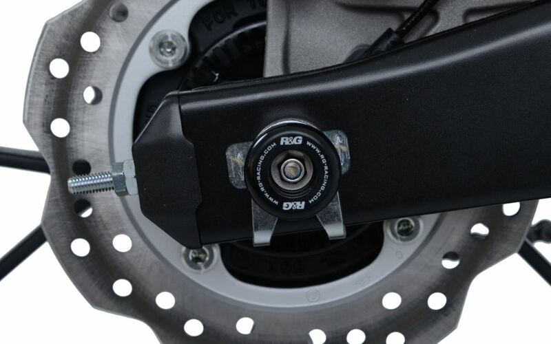 R&G RACING Schwingenprotektoren schwarz passend für Honda CB125R