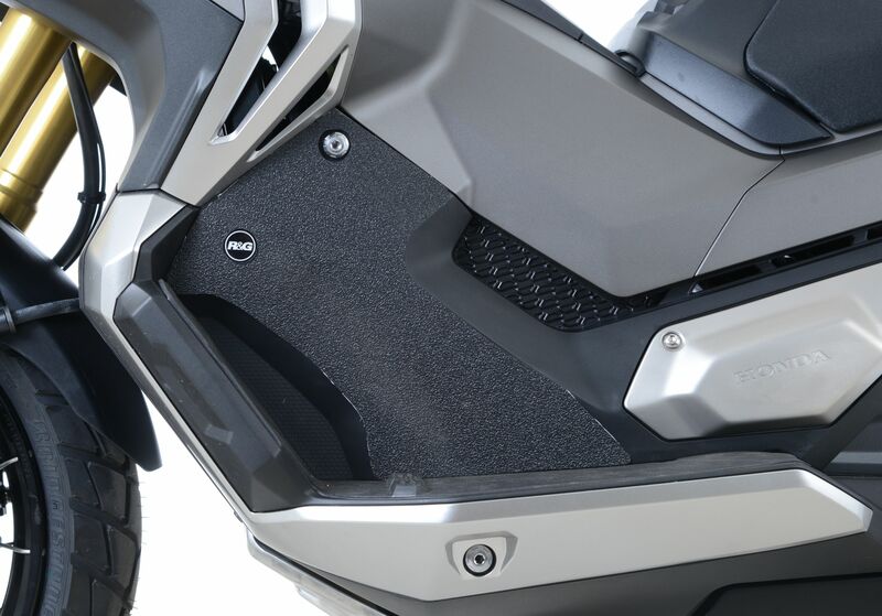 R&G RACING Rahmenschutzaufkleber schwarz (2-teilig) passend für Honda X-ADV