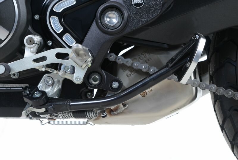 R&G RACING Seitenständerplatte - passend für DUCATI Multistrada 1200