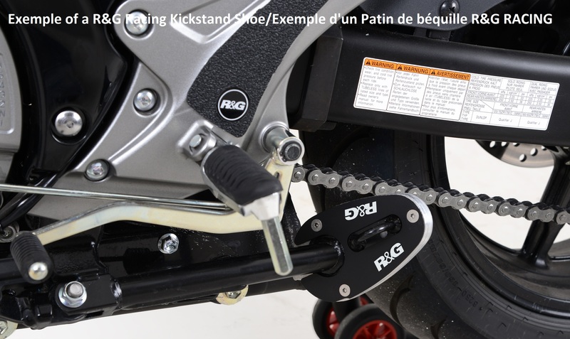 R&G RACING Seitenständerplatte - passend für BMW K1600B