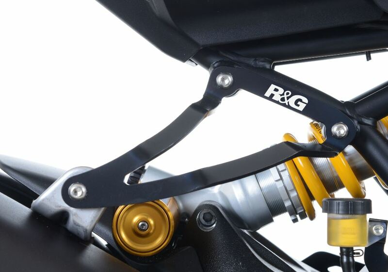 Halter R&G RACING schwarz passend für DUCATI Monster 1200R