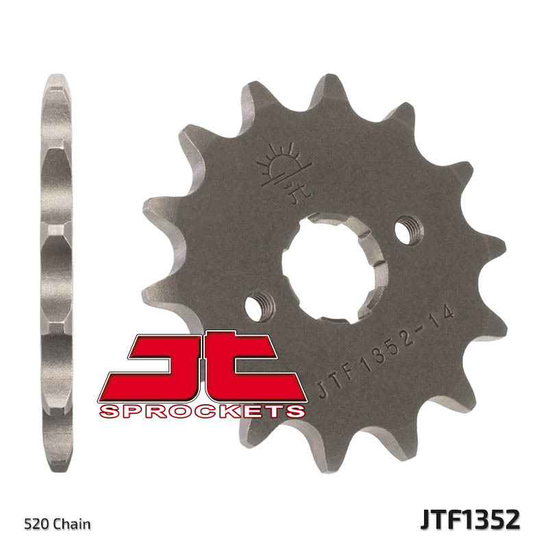 JT SPROCKETS Standard Stahlritzel vorne - 520