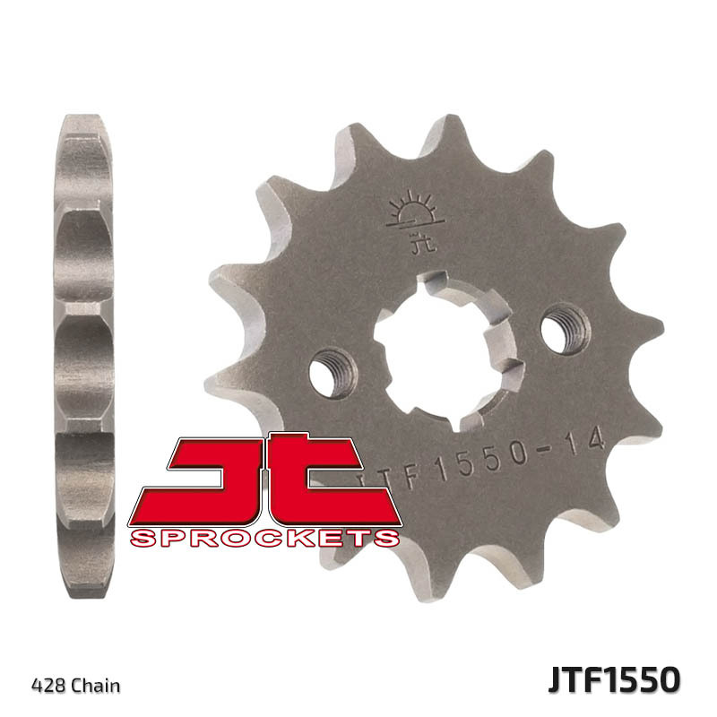 JT SPROCKETS Standard Stahlritzel vorne - 428