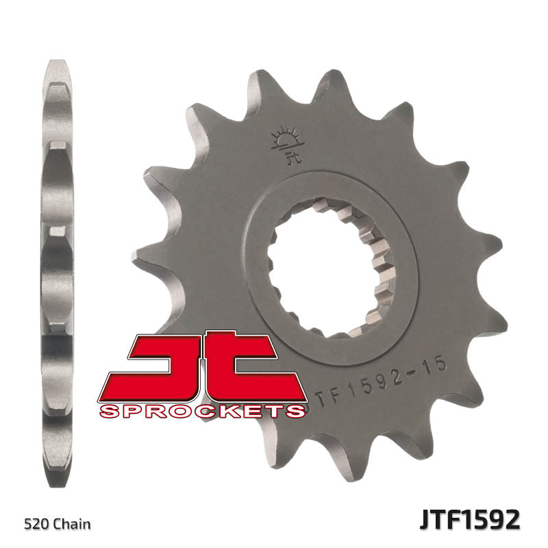 JT SPROCKETS Standard Stahlritzel vorne - 520
