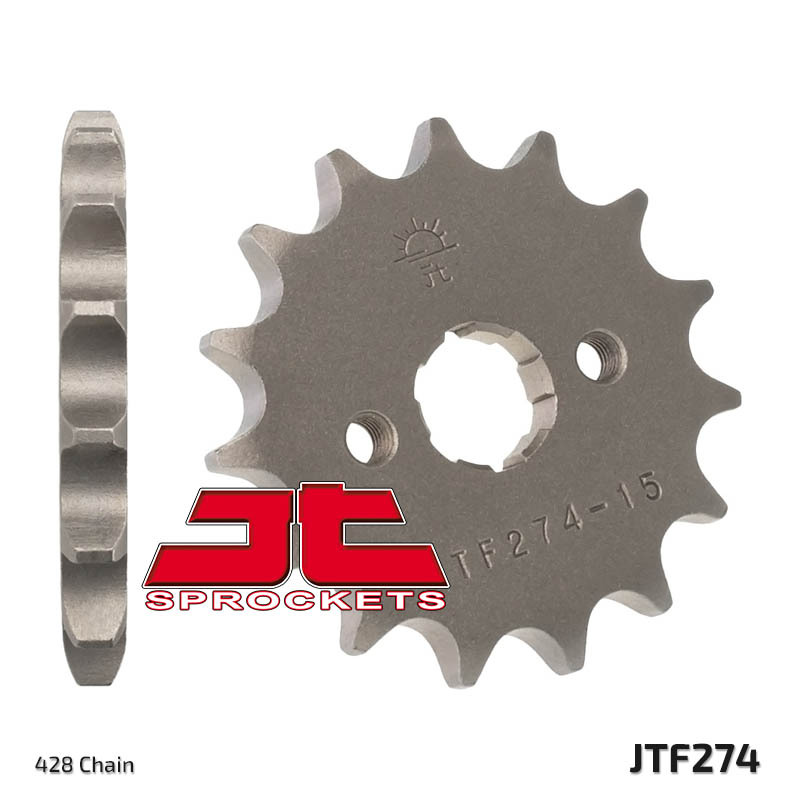 JT SPROCKETS Standard Stahlritzel vorne - 428