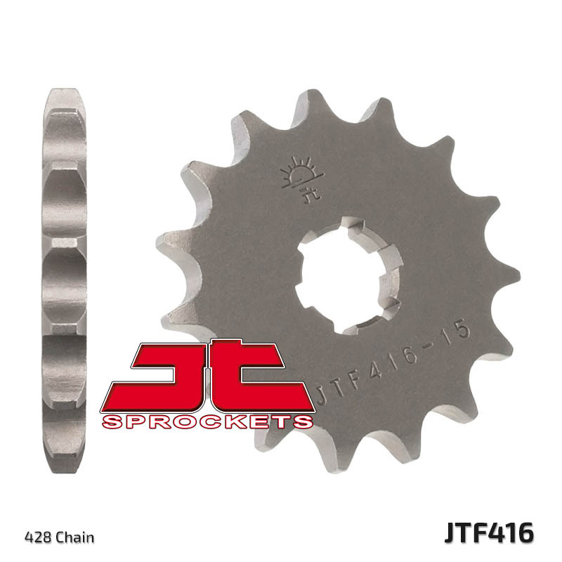 JT SPROCKETS Standard Stahlritzel vorne - 428