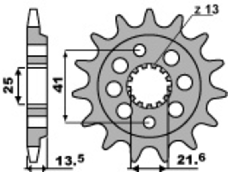 PBR Standard Stahlritzel vorne - 520