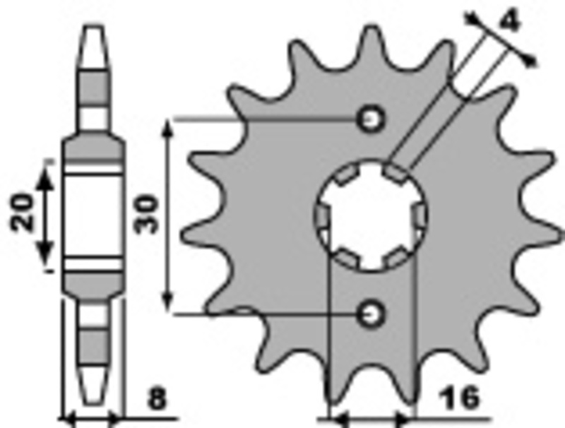 PBR Standard Stahlritzel vorne - 520