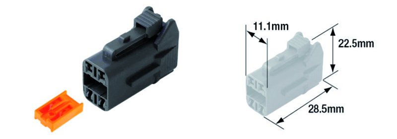 TOURMAX Steckverbinder männlich wasserdicht Typ 060 (FRM)