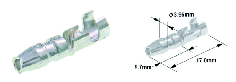 TOURMAX Quetschverbinder männlich rund universal