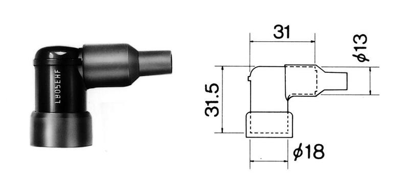 NGK Zündkerzenstecker - LB10EHAK