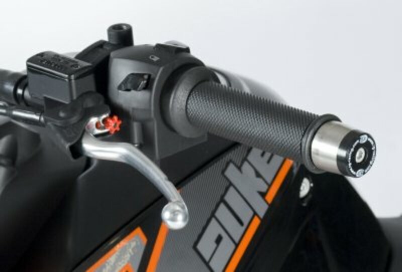R&G RACING Lenkerenden Schwarz passend für KTM