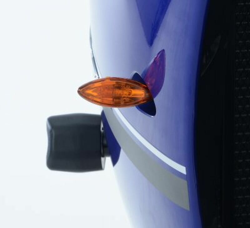 R&G RACING Blinkeradapter vorne schwarz passend für Yamaha