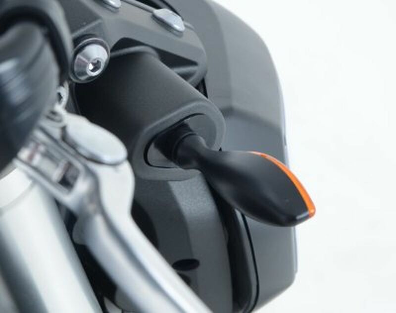 R&G RACING Blinkeradapter vorne schwarz passend für Yamaha