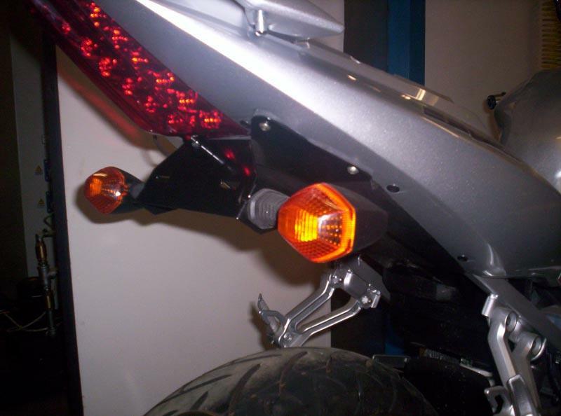 R&G RACING Kennzeichenhalter inkl. Kennzeichenbeleuchtung