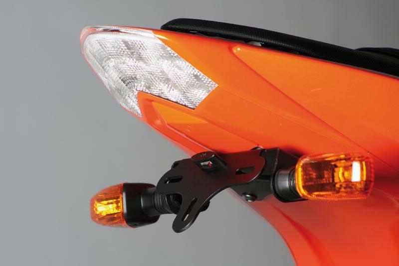 R&G RACING Kennzeichenhalter inkl. Kennzeichenbeleuchtung