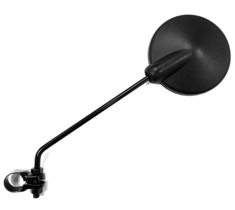 V PARTS Rückspiegel schwarz mit Bride Ø108mm (1Stck.)