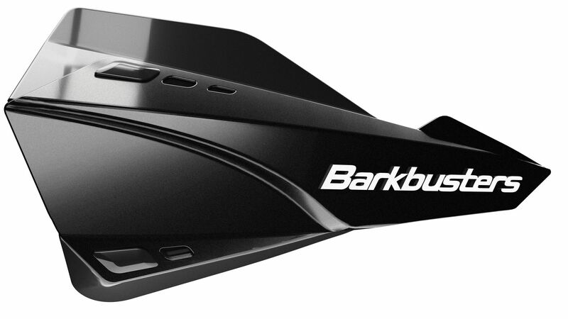 BARKBUSTERS Sabre Handschützer-Set Universalhalterung Schwarz auf Schwarz