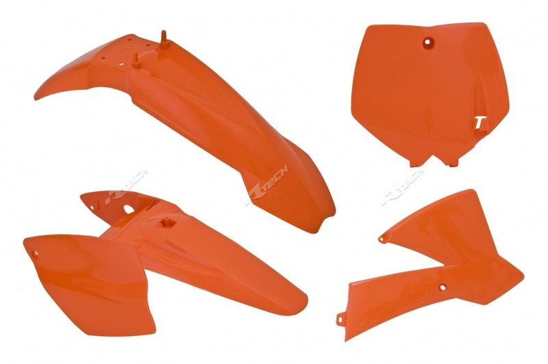 Kunststoff-Kit Racetech Originalfarbe orange passend für KTM SX65