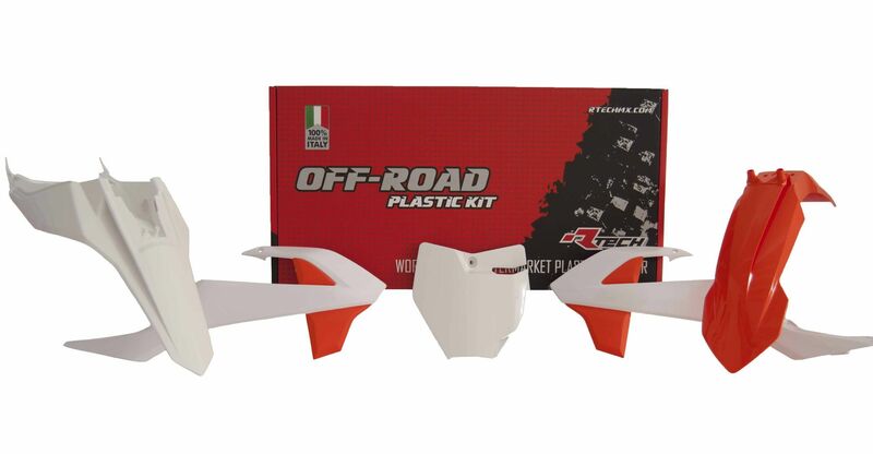 RACETECH Plastik-Kit Originalfarbe 2019 passend für KTM SX65