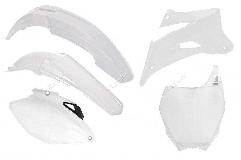 Kunststoff-Kit Racetech weiß passend für Yamaha YZ250F