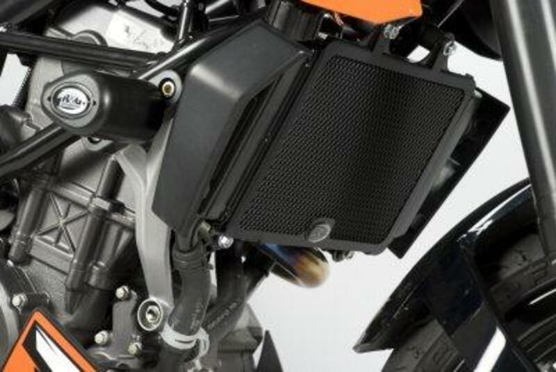 R&G Racing Kühlerschutz aus Aluminium - passend für KTM Duke
