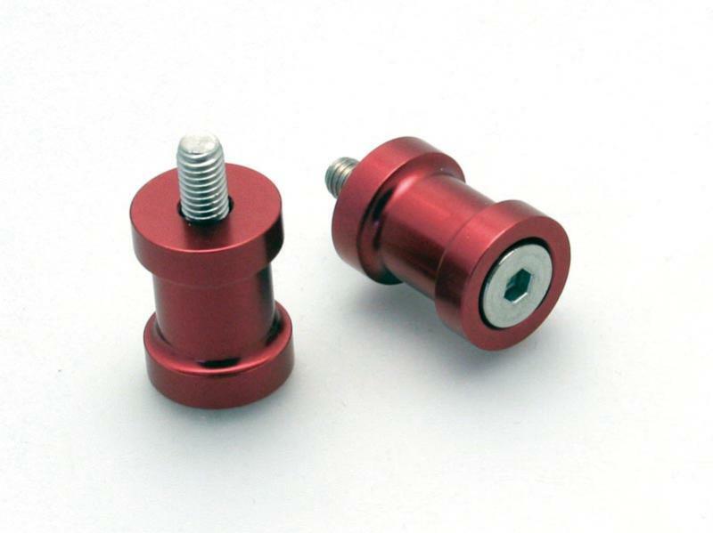 R&G RACING Bobbins für Ständeraufnahme M6 Rot (Paar)