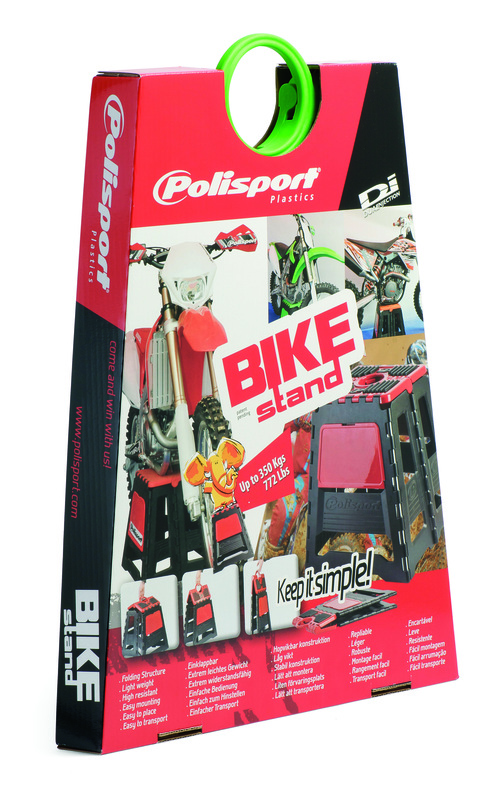 POLISPORT Motorradständer Rot