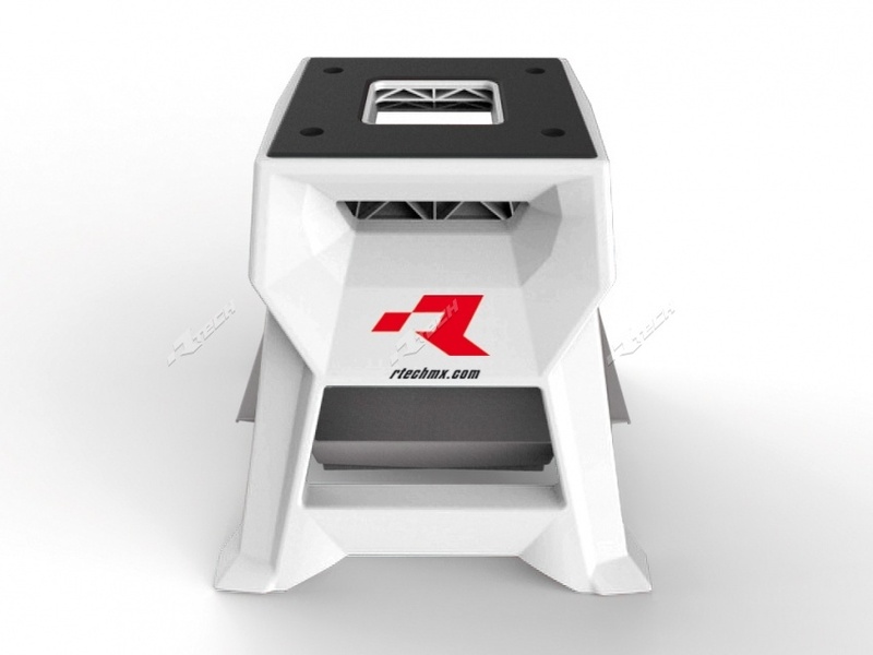 RACETECH TT Motorradheber R15 weiß