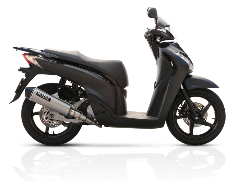 YASUNI Scooter 4 komplette Auspuffanlage - passend für Honda SH 125