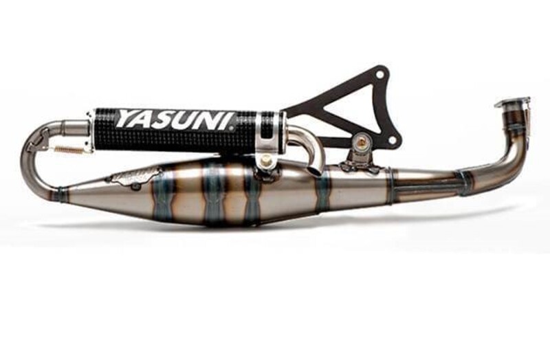 Yasuni Auspuff Carrera 16 Carbon Minarelli 70 ccm Nicht zugelassen