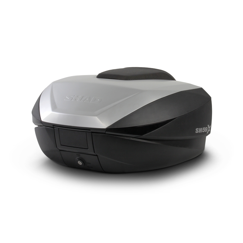 SHAD SH59X Topcase Aluminium Finish