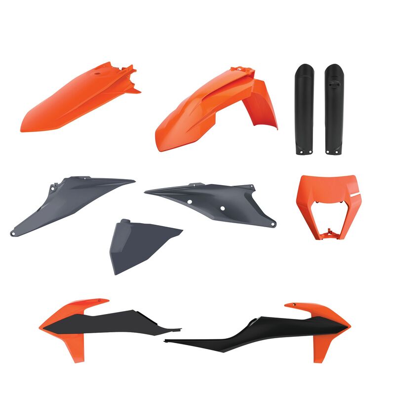POLISPORT Plastic Kit OEM Color passend für KTM