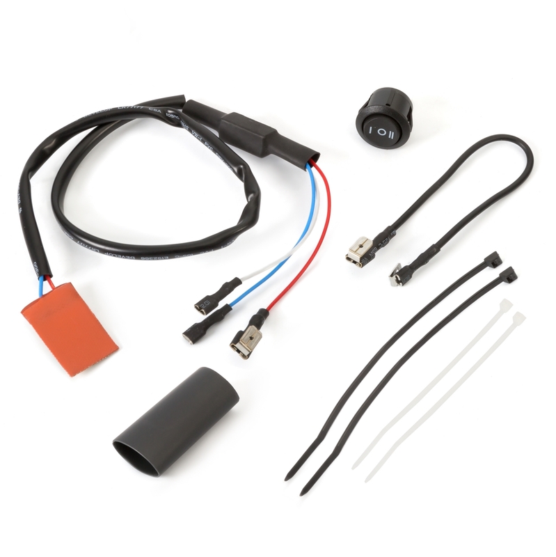 KIMPEX Deluxe Daumenwärmer 2-Positionen-Schalter Universal 12V