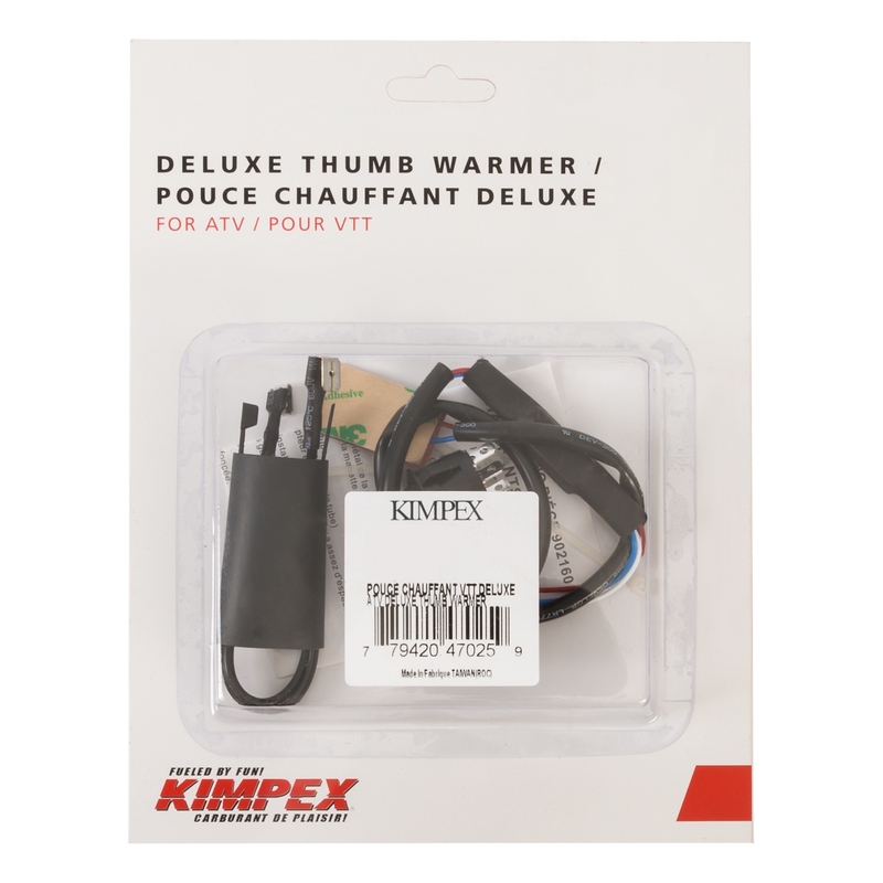 KIMPEX Deluxe Daumenwärmer 2-Positionen-Schalter Universal 12V