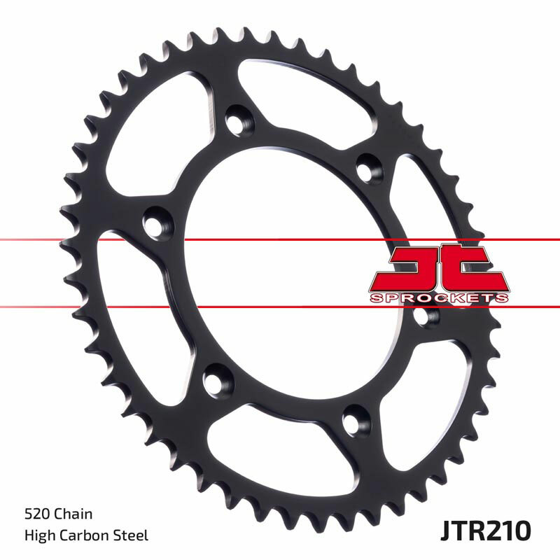 JT SPROCKETS Kettenrad Stahl selbstreinigend - 520