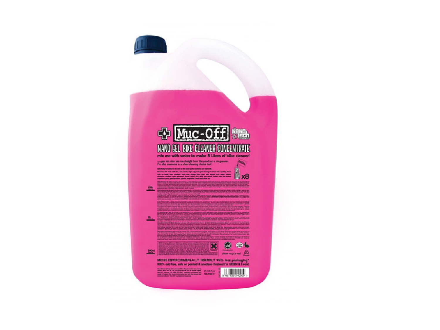 Muc Off Bike Cleaner Concentrate (Nano Gel) 5l (4), pink, 5000