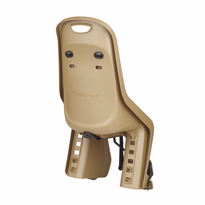 POLISPORT Bubbly Maxi Plus FF 29" Kinderfahrradsitz hinten Rahmenmontage - Gold