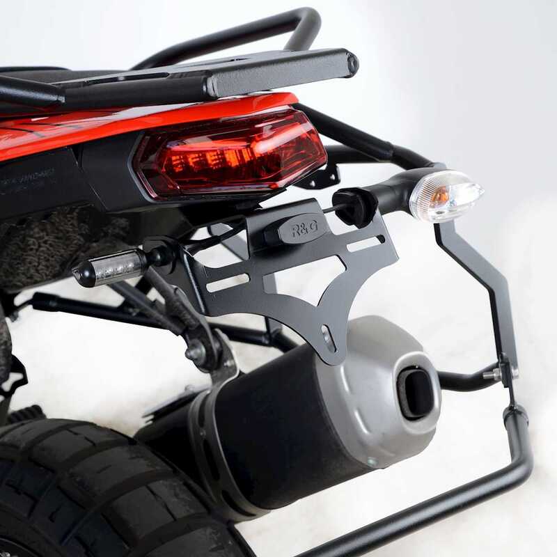 R&G RACING Kennzeichenhalter - Schwarz passend für Yamaha Tenere 700