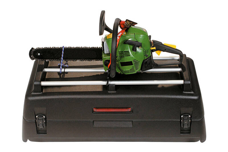 KIMPEX Cargo Deluxe Hintere Gepäckbox ATV schwarz 78L