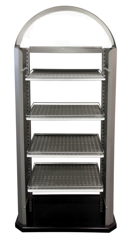 DISPLAY VISION II SALES SHELF NO TOP SIGN