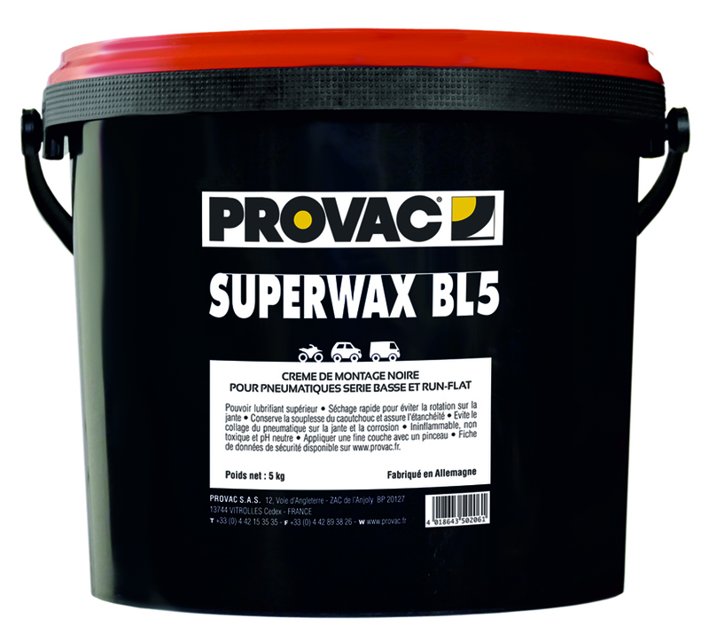 PROVAC Reifenmontagepaste Schwarz - 2x5kg