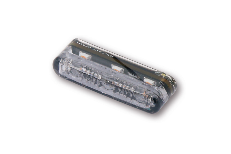 SHIN YO Shorty-2 Pro LED Blinker-Modul Linse Rauchgrau (Paar), Vorn & Hinten