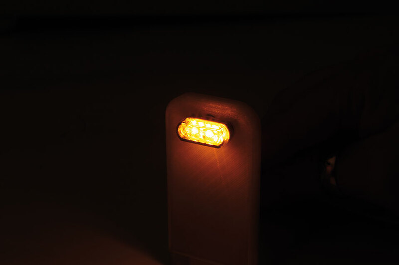 SHIN YO Module 1 Pro LED 2in1 Blinker-Positionsleuchten-Kombination Gehäuse / Linse Rauchgrau (Paar), Vorn & Hinten