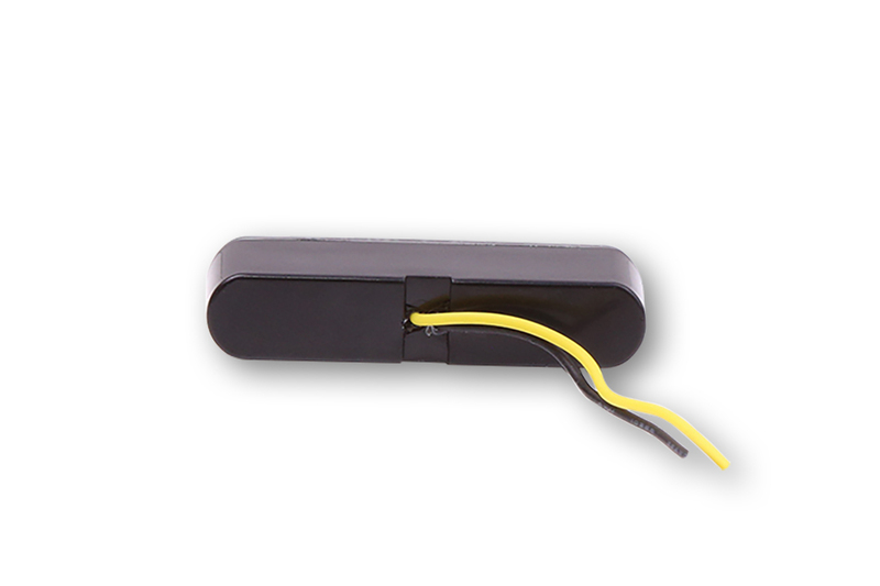SHIN YO Loop Pro LED Blinker Gehäuse Schwarz / Linse Rauchgrau (Paar), Vorn & Hinten