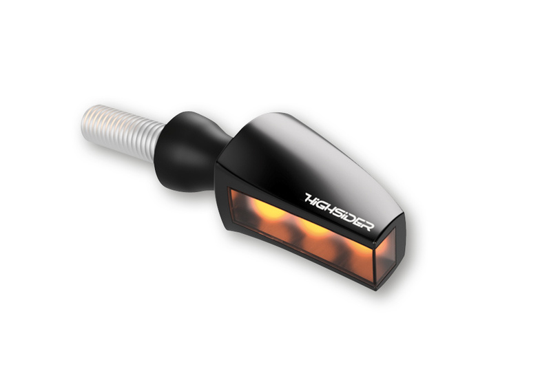 HIGHSIDER pro Stealth-X Flight LED Blinker, Schwarz (Paar)