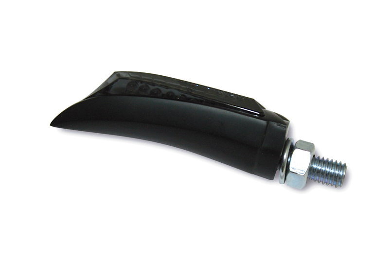 HIGHSIDER pro Arc LED Blinker/Positionslicht Schwarz/Getönt 2in1, E-Geprüft (Paar)