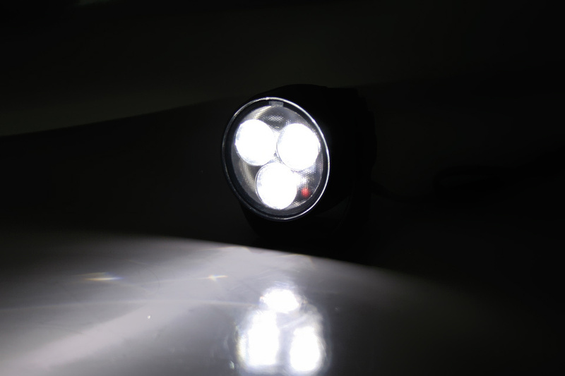 HIGHSIDER pro Fernscheinwerfer Satellite LED Schwarz E-geprüft (1Stck)