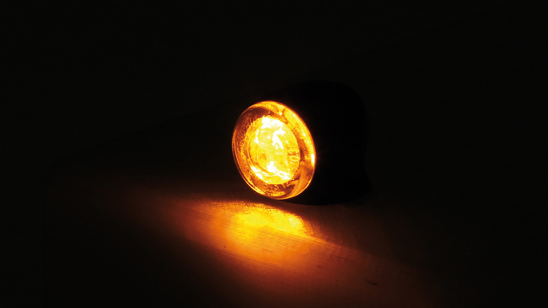 HIGHSIDER pro Proton Three LED Rück-, Bremslicht, Blinker Schwarz/Getönt 3in1, E-Geprüft (Paar)